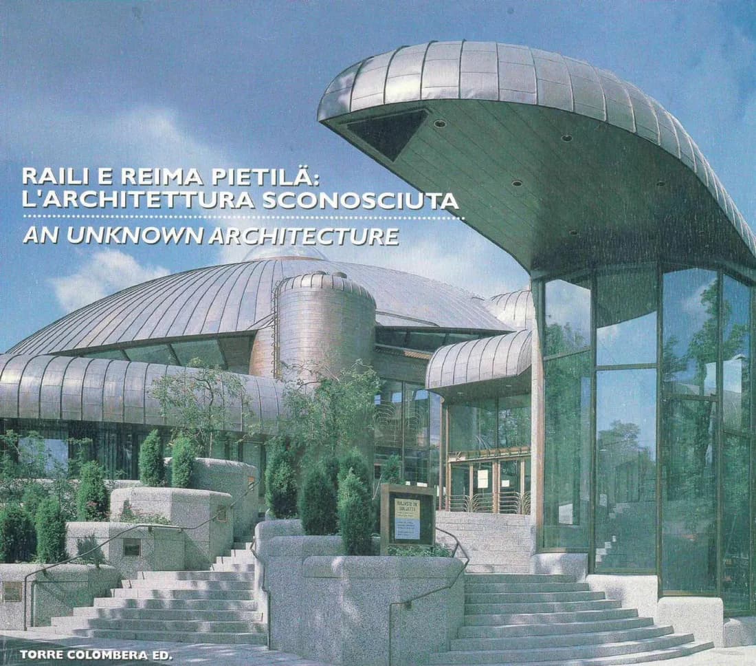 Обложка каталога «Raili e Reima Pietilä: l’architettura sconosciuta», 1997